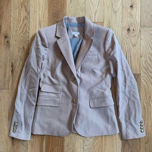 Tan J.Crew School Boy Blazer